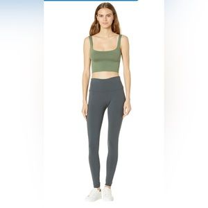 NWT Free People Scoop Neck Crop Army
